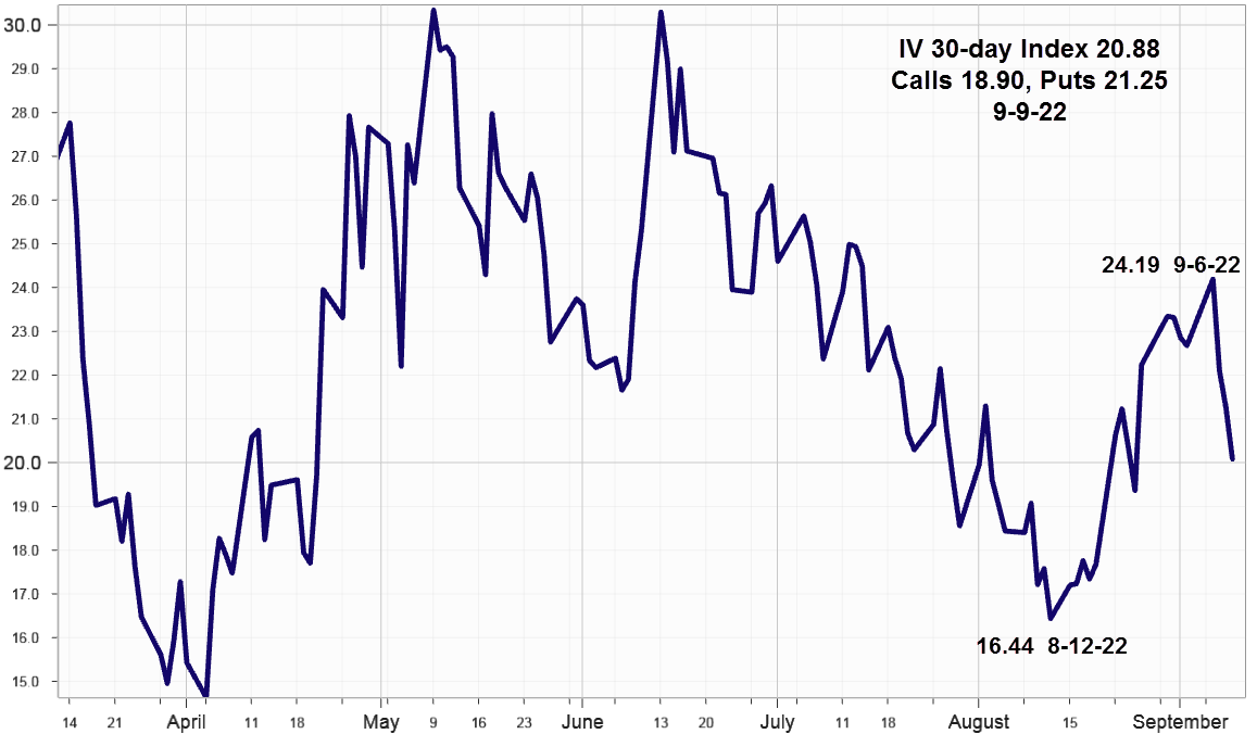 Ivolatility spot price chart