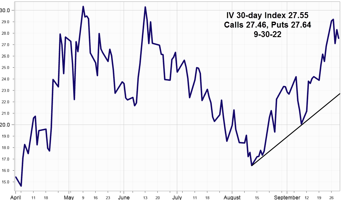 Ivolatility spot price chart